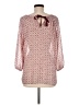 Matilda Jane 100% Polyester Pink 3/4 Sleeve Blouse Size M - photo 2