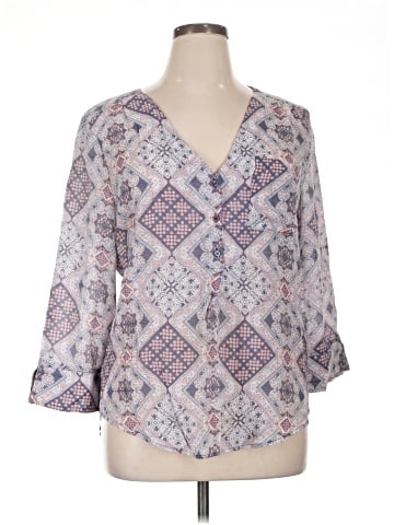 Fred David 3/4 Sleeve Blouse (view 1)