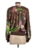 Assorted Brands 100% Polyester Brown Long Sleeve Blouse Size S - photo 2