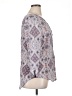 Fred David Purple 3/4 Sleeve Blouse Size XL - photo 4