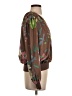 Assorted Brands 100% Polyester Brown Long Sleeve Blouse Size S - photo 4