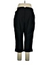 On 34th Solid Black Dress Pants Size XL - photo 2