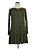Unbranded Solid Green Casual Dress Size XL - photo 1