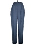 Halston Solid Blue Casual Pants Size 14 - photo 1
