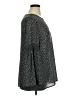 MICHAEL Michael Kors 100% Polyester Black Long Sleeve Blouse Size XL - photo 4