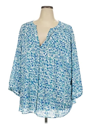 NYDJ 3/4 Sleeve Blouse (view 1)