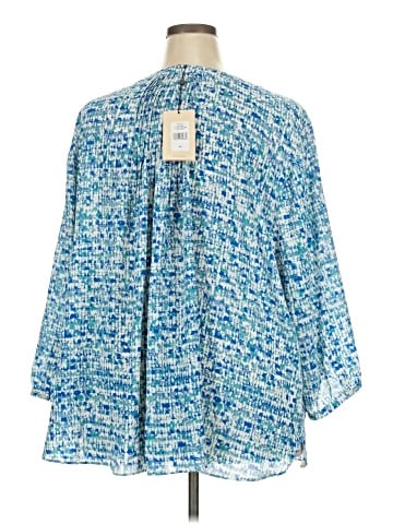 NYDJ 3/4 Sleeve Blouse (view 2)