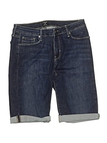 Just Black Denim Shorts (view 1)