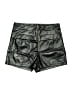 Fashion Nova Metallic Black Shorts Size L - photo 1