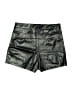 Fashion Nova Metallic Black Shorts Size L - photo 2