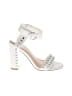 BLEECKER & BOND 100% Leather White Sandals Size 6 - photo 1