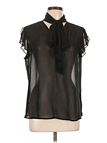 7th Avenue Design Studio New York & Company Short Sleeve Blouse (view 1)