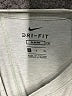 Nike Solid Gray Short Sleeve T-Shirt Size S - photo 7