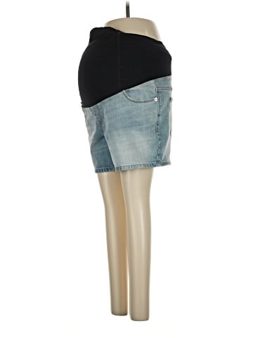Isabel Maternity Denim Shorts (view 1)