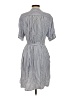 Gap Stripes Gray Casual Dress Size S - photo 2