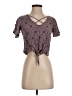 Mudd 100% Rayon Brown Short Sleeve T-Shirt Size S - photo 1