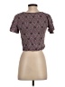 Mudd 100% Rayon Brown Short Sleeve T-Shirt Size S - photo 2