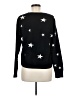 Aqua 100% Cashmere Black Cashmere Pullover Sweater Size M - photo 2
