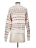 American Eagle Outfitters Print White Pullover Sweater Size XS - photo 2