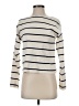 MNG Stripes Ivory Turtleneck Sweater Size XS - photo 1