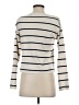 MNG Stripes Ivory Turtleneck Sweater Size XS - photo 2