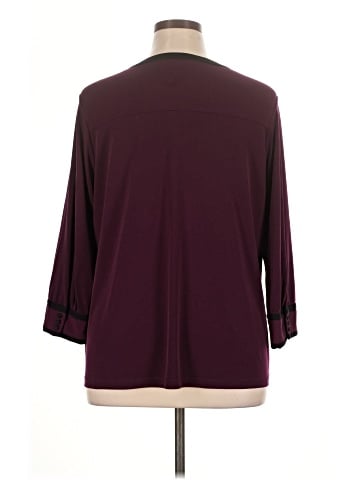 Karl Lagerfeld Paris 3/4 Sleeve Blouse (view 2)