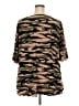 Attitudes by Renee Camo Brown Short Sleeve Top Size 3X - photo 2