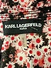 Karl Lagerfeld Paris 100% Polyester Floral Pink 3/4 Sleeve Blouse Size M - photo 7