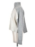 Rag & Bone 100% Cashmere Color Block Silver Cashmere Pullover Sweater Size S - photo 5