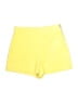 Zara Solid Yellow Athletic Shorts Size M - photo 1