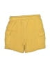 Unbranded Solid Yellow Cargo Shorts Size 3T - photo 2