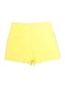 Zara Solid Yellow Athletic Shorts Size M - photo 2