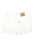 Levi's White Shorts Size 28 waist - photo 2