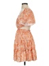 Shein 100% Polyester Paisley Orange Cocktail Dress Size 4 - photo 5