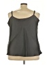 Torrid Gray Sleeveless Blouse Size 3X Plus (3) - photo 2