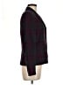 Casual Corner Plaid Burgundy Blazer Size 8 - photo 4