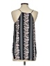 Ann Taylor LOFT 100% Polyester Black Sleeveless Blouse Size S - photo 2