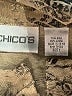 Chico's Aztec Or Tribal Print Floral Graphic Tan Blouse Size Med (1) - photo 7