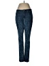 Earl Jean Paisley Blue Jeggings Size 8 - photo 1