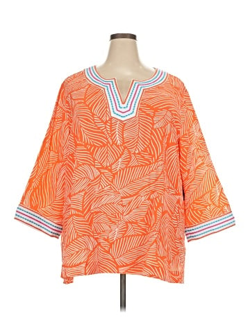 John Mark 3/4 Sleeve Blouse (view 1)