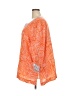 John Mark Orange 3/4 Sleeve Blouse Size 3X - photo 5