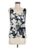 Belle+Sky 100% Polyester Blue Sleeveless Blouse Size M - photo 1