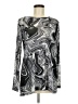 Logo Layers Silver Long Sleeve Top Size M - photo 1