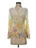 Current Air Yellow Long Sleeve Blouse Size S - photo 1