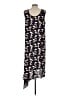 Anne Klein 100% Polyester Print Black Cocktail Dress Size L - photo 2