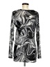 Logo Layers Silver Long Sleeve Top Size M - photo 2