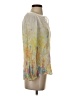 Current Air Yellow Long Sleeve Blouse Size S - photo 4