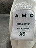 AMO 100% Cotton White Active Tank Size XS - photo 9
