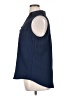 Fortune + Ivy 100% Polyester Blue Sleeveless Blouse Size XL - photo 5