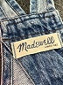 Madewell 100% Cotton Blue Overalls Size XS (estimated) - photo 4